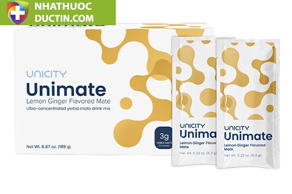 {FEEL GREAT} SLIM VÀ UNIMATE CHANH GỪNG, BỘ ĐÔI SẢN PHẨM TĂNG TỐC ĐỐT MỠ, SỨC KHỎE TIÊU HÓA 21 unimate lemon ginger 1