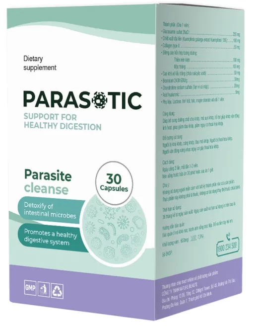 Viên uống Parasotic viên uống diệt ký sinh trùng (hộp 30 viên) 19 Parasotic diet ky sinh trung 2 510x670 1