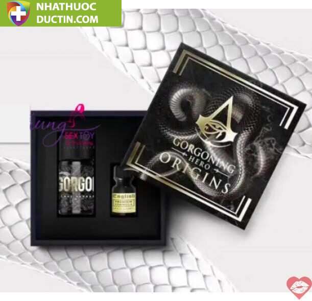 Combo popper Gorgoning Hero Origins 50ml dành cho Top Bot - Chai 40ml + 10ml 10 combo popper gorgoning hero origins 50ml danh cho top bot chai 40ml 10ml 1