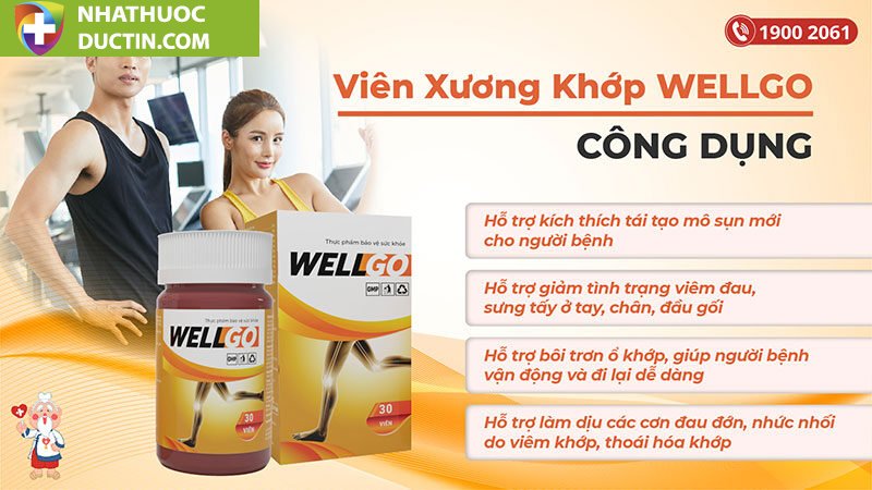 cong dung vien uong xuong khop wellgo