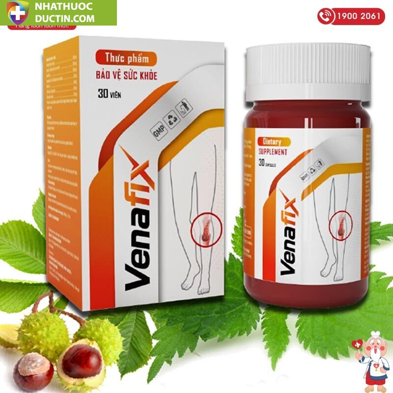 Viên Uống Venafix Hỗ Trợ Điều Trị Chứng Suy Giãn Tĩnh Mạch | Hộp 30 Viên 14 gioi thieu vien uong