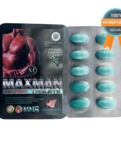 Maxman chính hãng cương dương kéo dài thời gian chống xuất tinh sớm hộp 10 viên