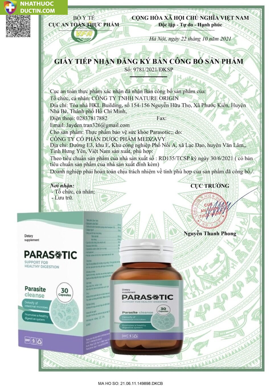 Parasotic viên uống diệt ký sinh trùng (hộp 30 viên) 17 para4 1