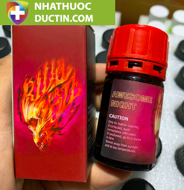 Popper Awesome Night 40ml dành cho Top Bot chính hãng giá rẻ 2 popper awesome night 40ml danh cho top bot chinh hang gia re