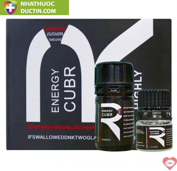 Combo Popper P.R.C Renergy Cubr 60ml - Chai 40ml + 20ml chính hãng cho Bot Top 4 set chai hit tang khoai cam popper prc renergy cubr chai 40ml 20ml