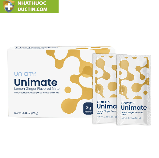 Unimate Chanh Gừng Lemon Ginger Unicity 11 uni4 1