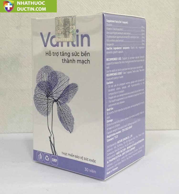 Varilin – Hỗ Trợ Tăng Sức Bền Thành Mạch Giảm Nguy Cơ Suy Giãn Tĩnh Mạch Do Thành Mạch Hiệu Quả 21 vari2