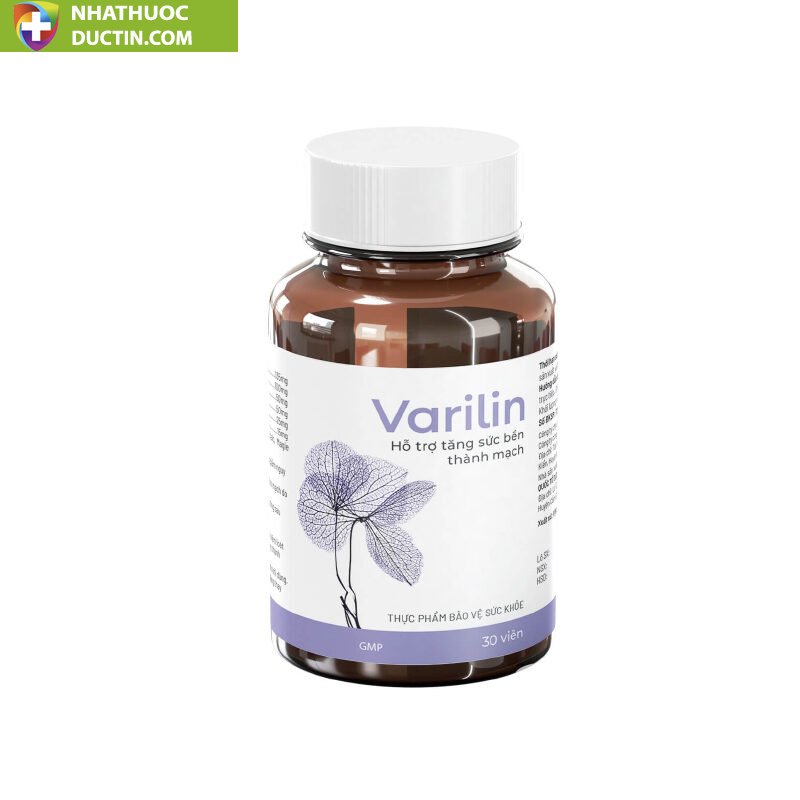 Varilin Viên Uống Hỗ Trợ Tăng Sức Bền Thành Mạch (Hộp 30 Viên) 2 varilin 2