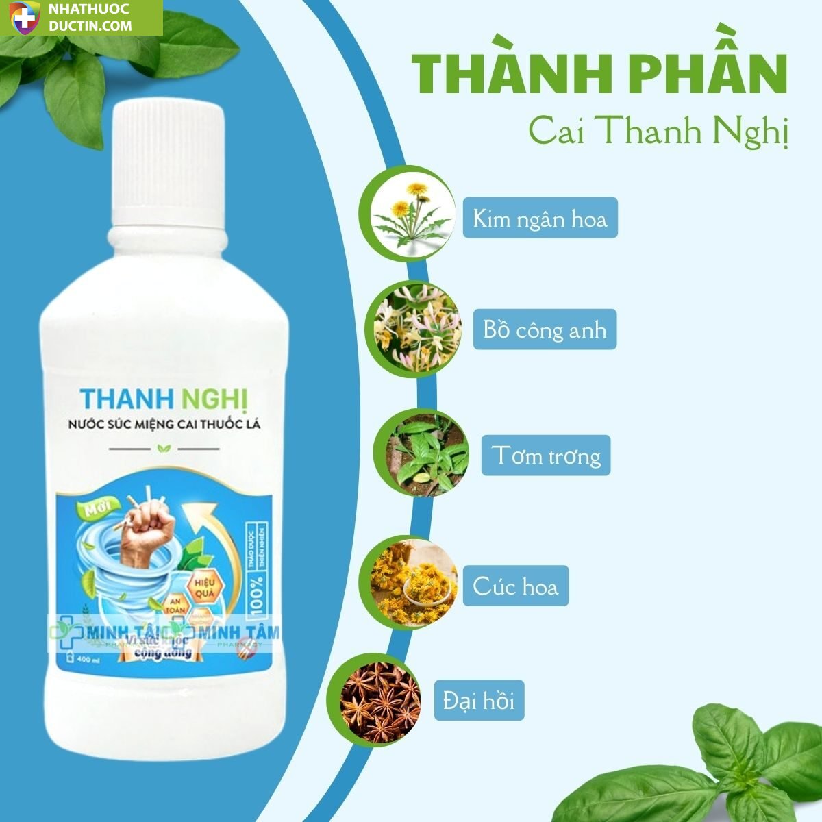 Nước Súc Miệng Cai Thuốc Lá Thanh Nghị Chính Hãng 3 Cai thuoc la thuoc lao thanh nghi co hieu qua khong