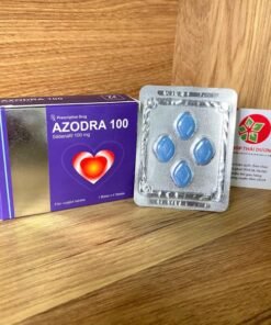 Viên uống Adodra 100mg hỗ trợ kéo dài thời gian quan hệ, chống xuất tinh sớm hiệu quả - vỉ 4 viên