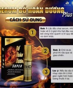 Alternative view of Chai Xịt Bổ Hoàn Dương Plus Supper , Chống Xuất Tinh Sớm – (Chai 5m)