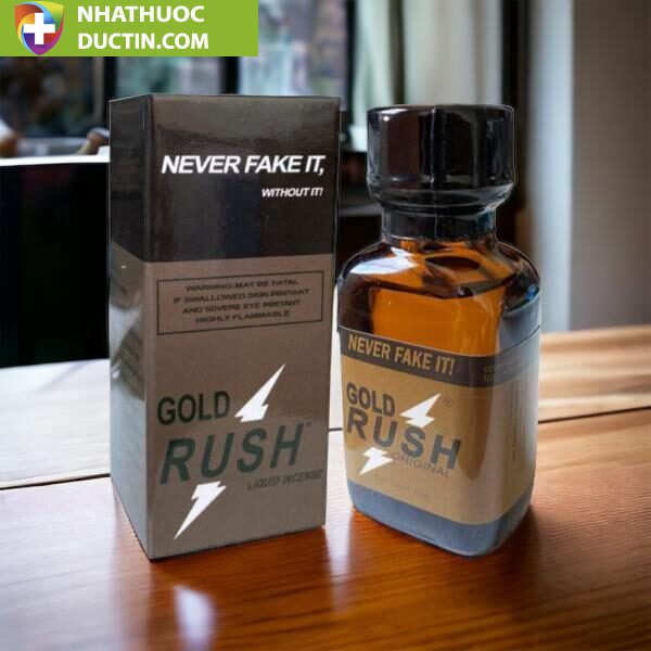 chai hit popper gold rush liquid incense 30ml kich thich hung phan tinh duc o top bot