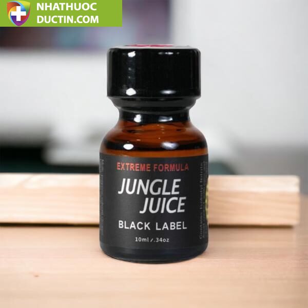Chai Hít Popper Jungle Juice Black Label chai 10ml Dùng cho Top Bot 2 chai hit popper jungle juice black label chai 10ml dung cho top bot