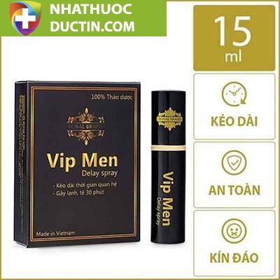 Chai Xịt Vipmen Chống Xuất Tinh Sớm Chính Hãng (Lọ 15ml) 13 chai xit vipmen chong xuat tinh som chinh hang lo 15ml 3648 1