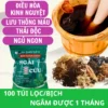 COMBO 100 Túi Lọc Ngải Cứu Ngâm Chân An Dược Tâm Thảo Dược. Ngải cứu giúp giảm căng thẳng, Mất ngủ kinh niên, lưu thông