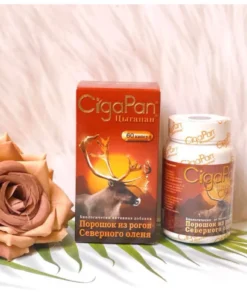 Alternative view of Viên uống nhung huou cigapan Nga bồi bổ sức khoẻ