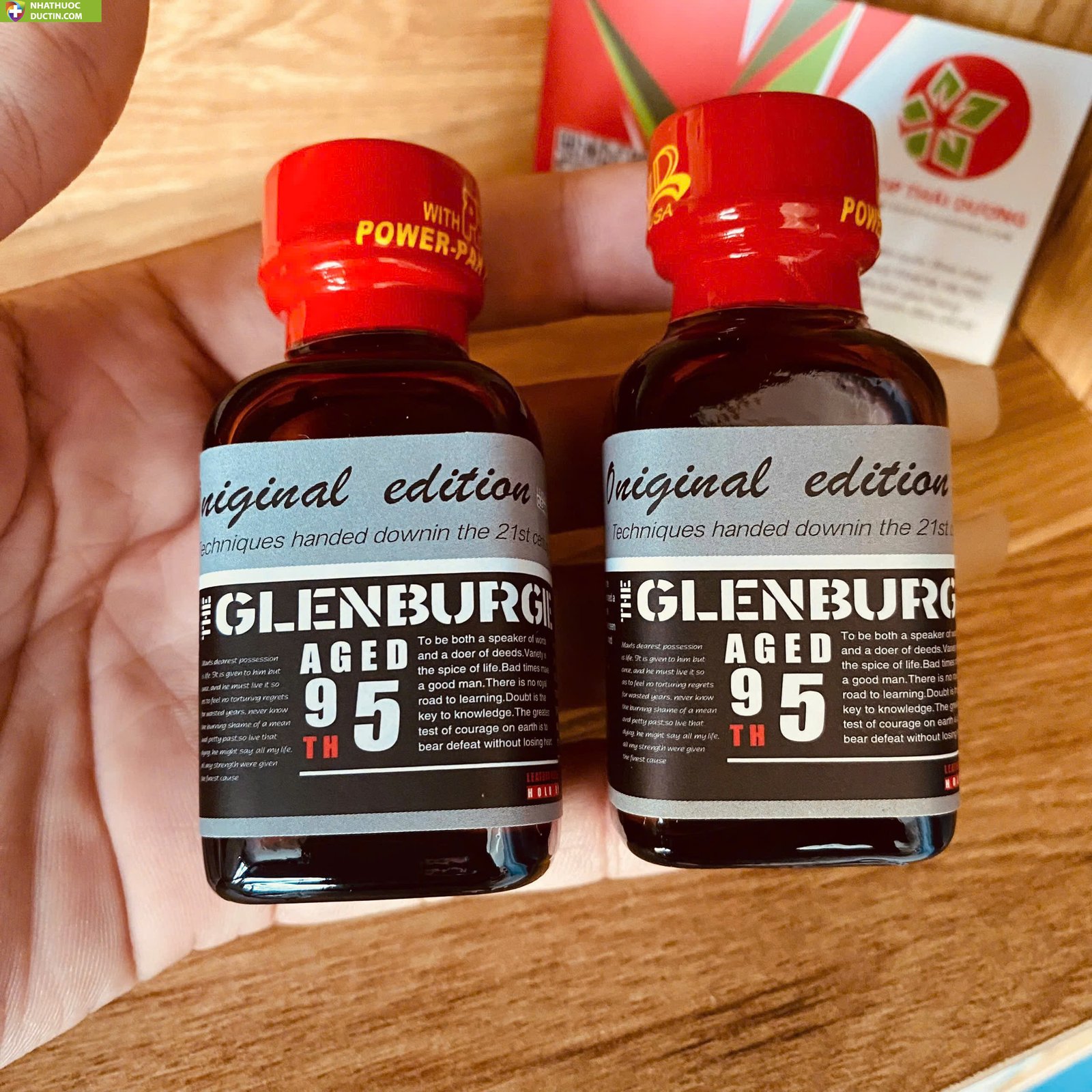 Popper Glenburgie 95TH Đen Chính Hãng 30ml 16 den1