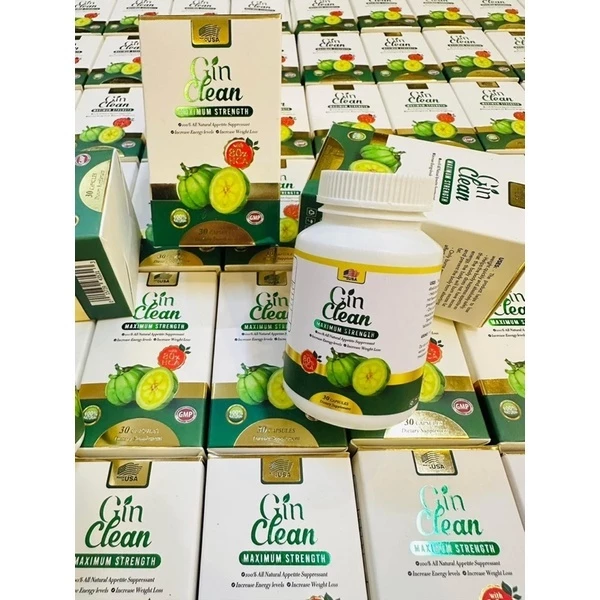 Viên uống Maximum Streghth Gin Clean giúp siết cơ, giảm cân hiệu quả nhanh chóng, dành cho người lờn thuốc 18 giam5