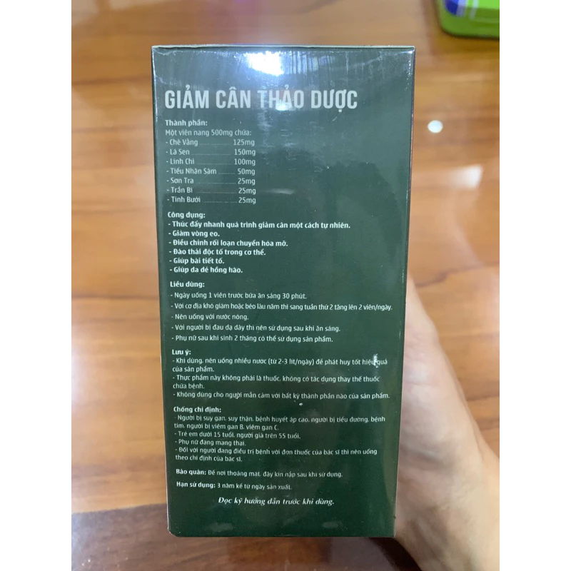 Giảm cân thảo mộc CI SLIM chính hãng công ty 15 giam6 1