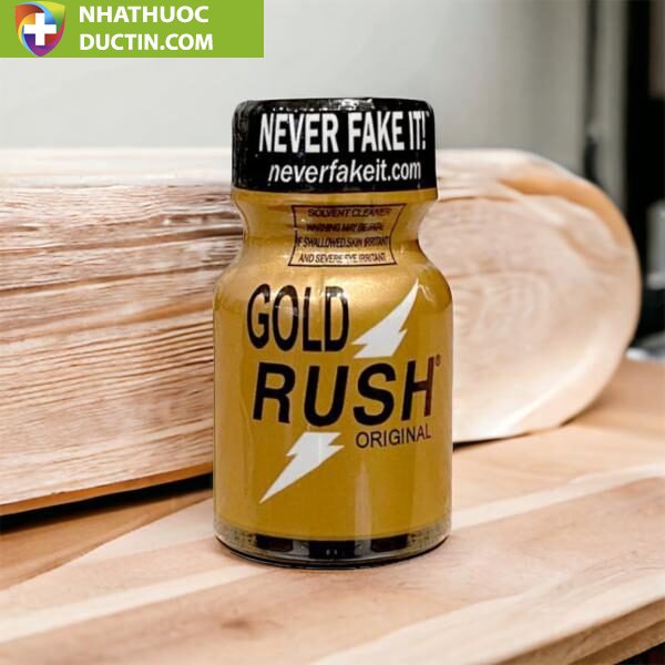 Gold Rush Poppers 10ml - Chính hãng Mỹ USA PWD, giúp kích thích và tăng hưng phấn cho cả Top và Bot trong cộng đồng LGBT. 2 gold rush poppers 10ml chinh hang my usa pwd giup kich thich va tang hung phan cho ca top va bot trong cong dong lgbt