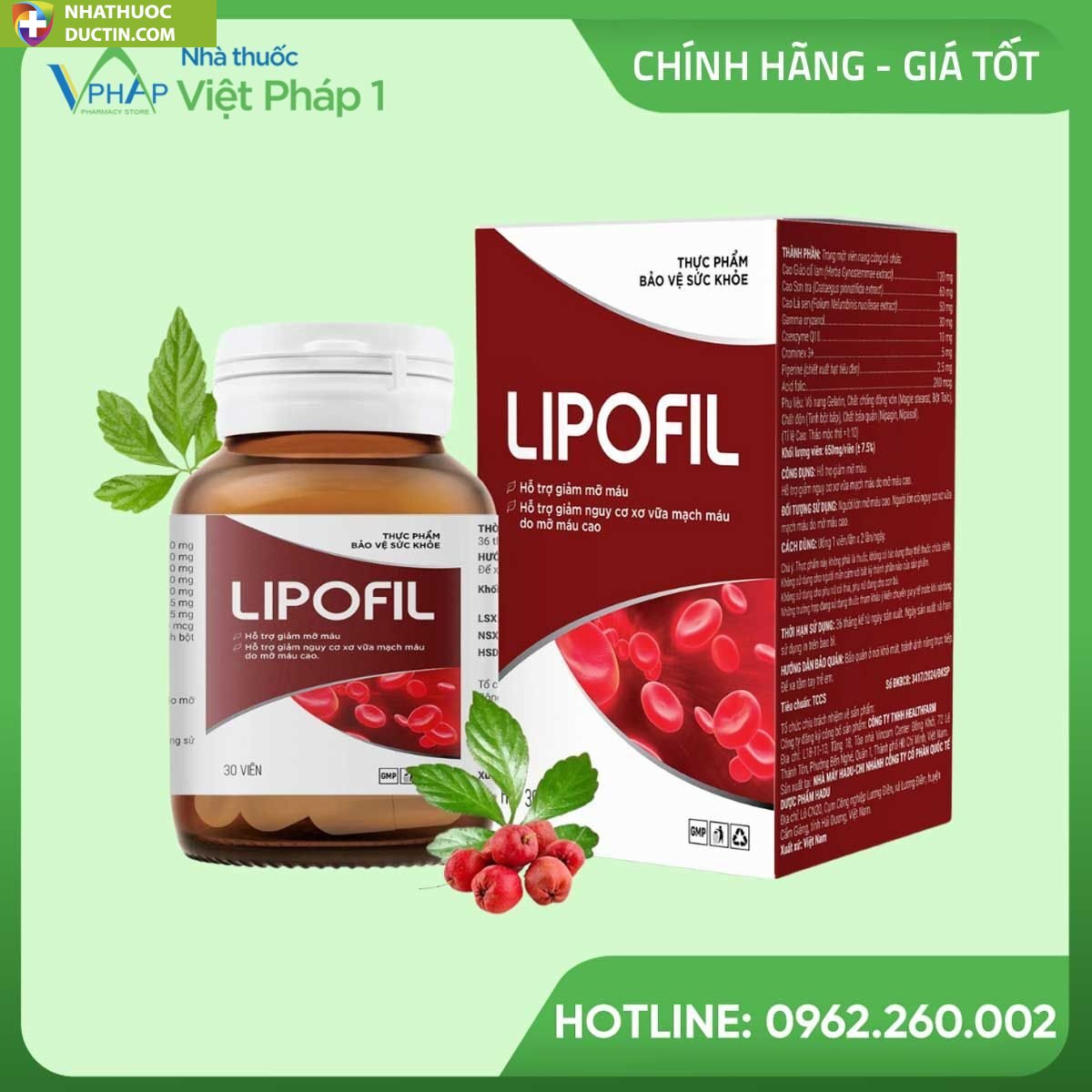 LIPOFIL 24 hop lipofil 30