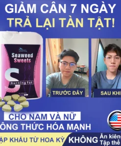 ESMOND-7 ngày giảm cân cấp tốc 1-16kg）giảm cân giảm mỡ bụng 1 hộp 10 viên