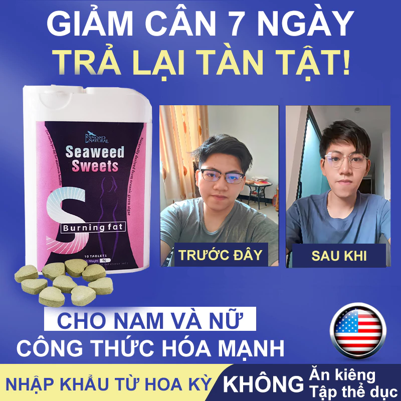 ESMOND-7 ngày giảm cân cấp tốc 1-16kg)giảm cân giảm mỡ bụng 1 hộp 10 viên 1 ESMOND-7 ngày giảm cân cấp tốc 1-16kg)giảm cân giảm mỡ bụng 1 hộp 10 viên