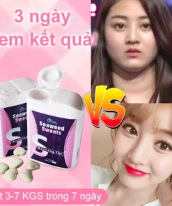 ESMOND-7 ngày giảm cân cấp tốc 1-16kg)giảm cân giảm mỡ bụng 1 hộp 10 viên 13 keo3