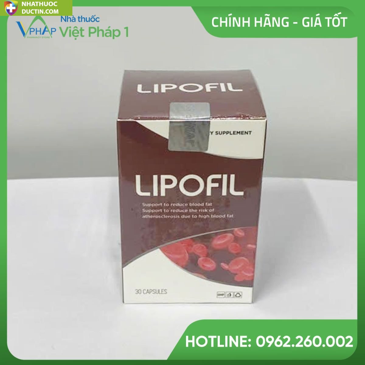 LIPOFIL 20 lipofil hop 30 vien