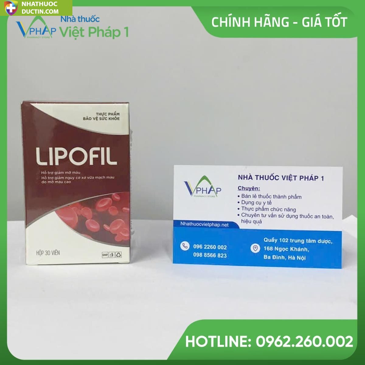 LIPOFIL 19 lipofil nha thuoc viet phap 1