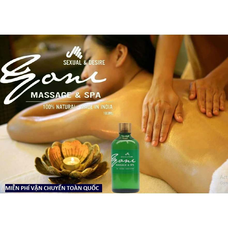 Dầu Massage Yoni Toàn Thân Cho Nam Nữ Bôi trơn & Cải thiện cảm xúc Vợ Chồng - Tăng cảm giác được yêu thương - Oil 16 masag1 1