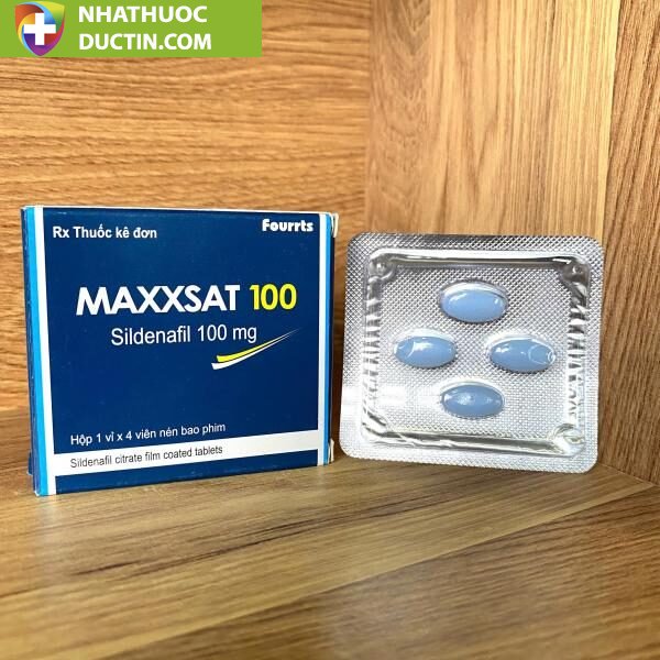 Maxxsat 100 Sildenafil - Tăng Cường Sinh Lý Nam, Kéo Dài Thời Gian 11