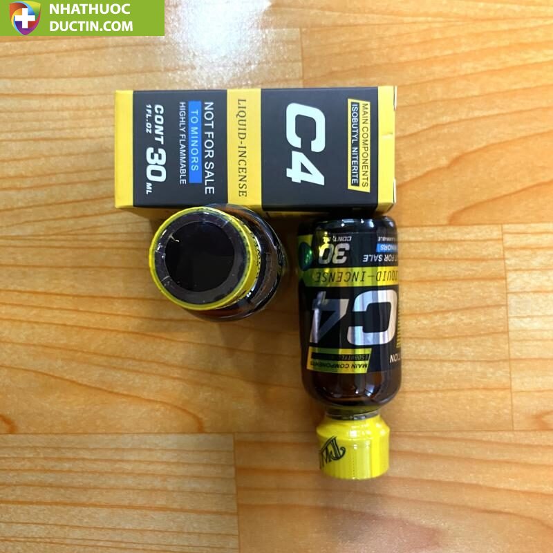 Popper C4 Vàng 30ml Chính Hãng Mỹ - Tăng Khoái Cảm Đỉnh Cao Cho Cả Top&Bot 12 nd ban chai hit tang khoai cam popper c4 vang 30ml chinh hang hao ky pwd dung ch ca tb 17247486360