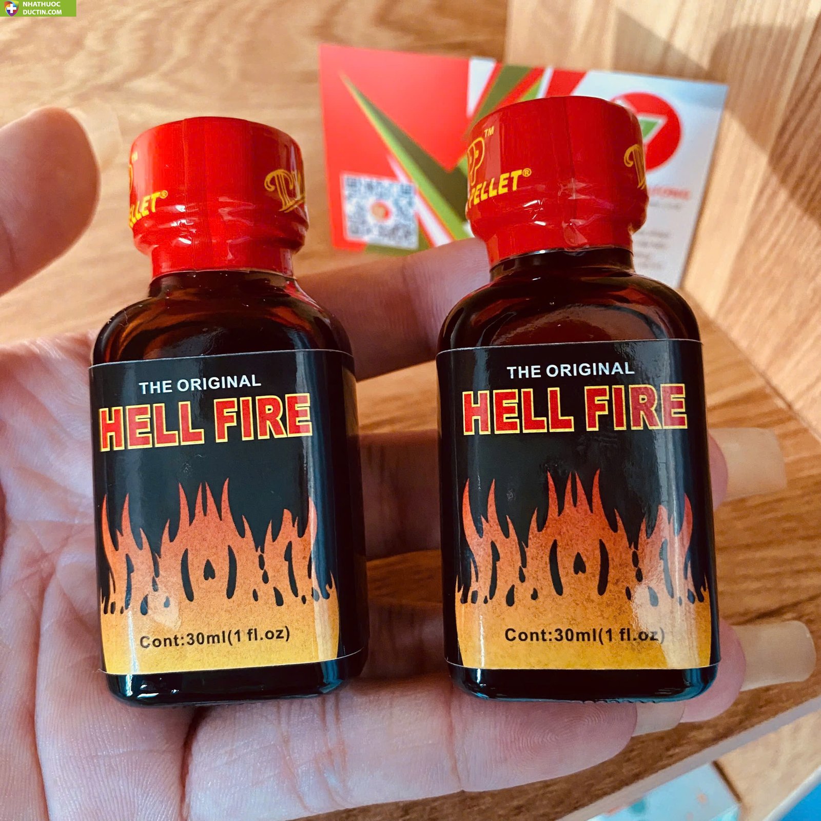 Kích Dục Popper Hell Fire 30ml Chính Hãng Mỹ USA PWD 15 ori2