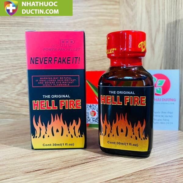 Kích Dục Popper Hell Fire 30ml Chính Hãng Mỹ USA PWD 12 ori5 1
