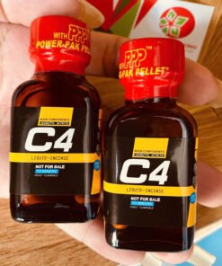 Alternative view of Poppers C4 Vàng 30ml Chai Vuông Chính Hãng PWD Mỹ Tăng Hưng Phấn Cho Top Bot