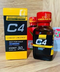 Poppers C4 Vàng 30ml Chai Vuông Chính Hãng PWD Mỹ Tăng Hưng Phấn Cho Top Bot