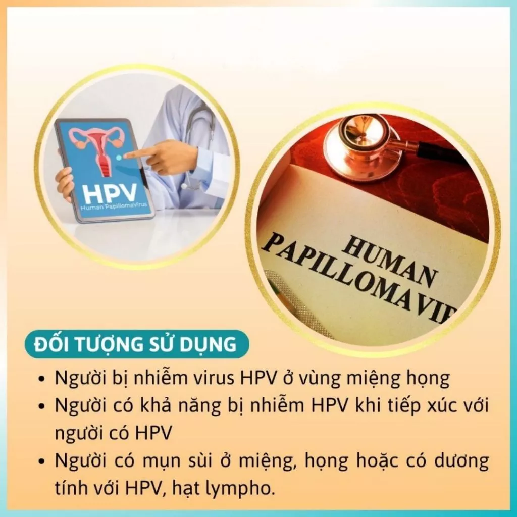 Nước súc miệng súc họng Hupavir Giảm sùi, ngăn ngừa và hỗ trợ đào thải HPV Sùi Mào Gà (che tên) 18 sucmuieng2