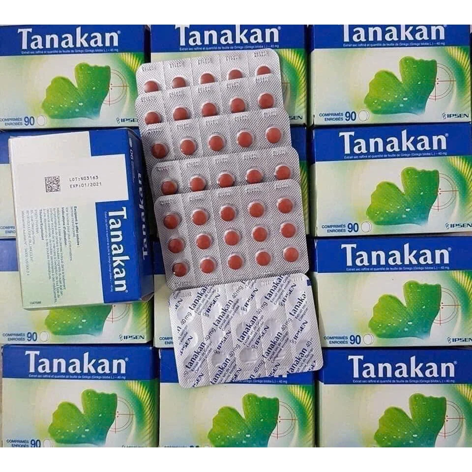 Viên uống bổ não Tanakan 90 viên - Hỗ trợ hệ thần kinh và cải thiện trí nhớ 12 tannacan5