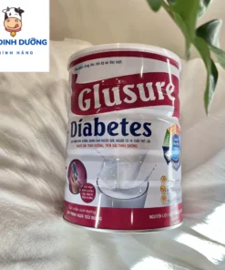 Sữa tiểu đường Glusure Diabetes 900g, Sữa cho người tiểu đường, Tiểu đường thai kỳ, Mỡ máu, Đái tháo đường 12 tim5