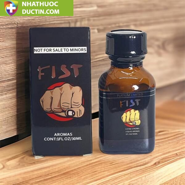 Tinh Dầu Popper Fist Đen Aromas Chai 30ml Chính Hãng Mỹ USA Kích Thích Hương Phấn ở Top Bot 2 tinh dau popper fist den aromas chai 30ml chinh hang my usa kich thich huong phan o top bot