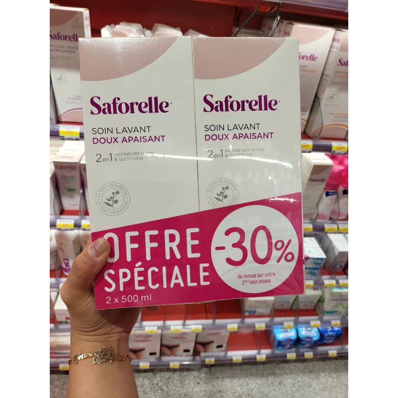 Dung dịch vệ sinh Saforelle 500ml- Nội địa Pháp 18 vesinh1