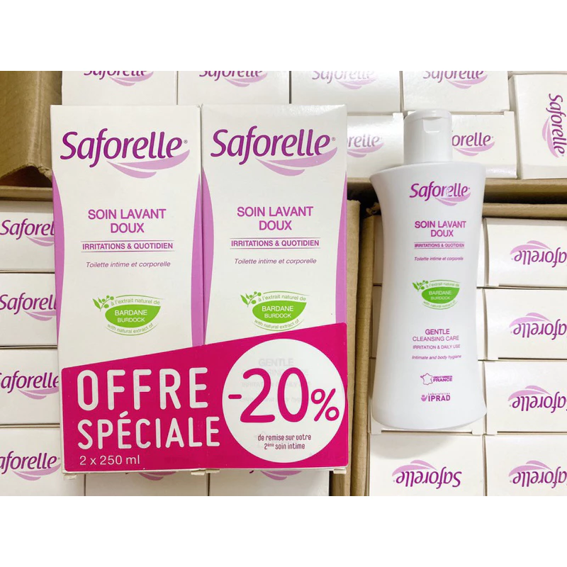Dung Dịch Vệ Sinh Phụ Nữ Saforelle Soin Lavant Doux 500ml Pháp 26 vet7