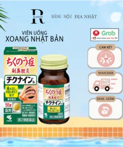 Alternative view of Viên uống xoang Nhật bản Kobayashi Chikunain hàng nội địa Nhật Bản