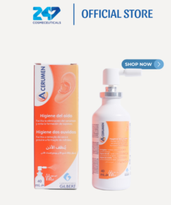 Acerumen xịt tai giúp làm sạch ráy tai, hỗ trợ điều trị viêm tai