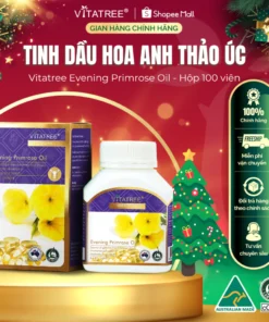 Alternative view of Viên uống Evening Primrose Oil Vitatree hỗ trợ giảm triệu chứng của tiền kinh nguyệt