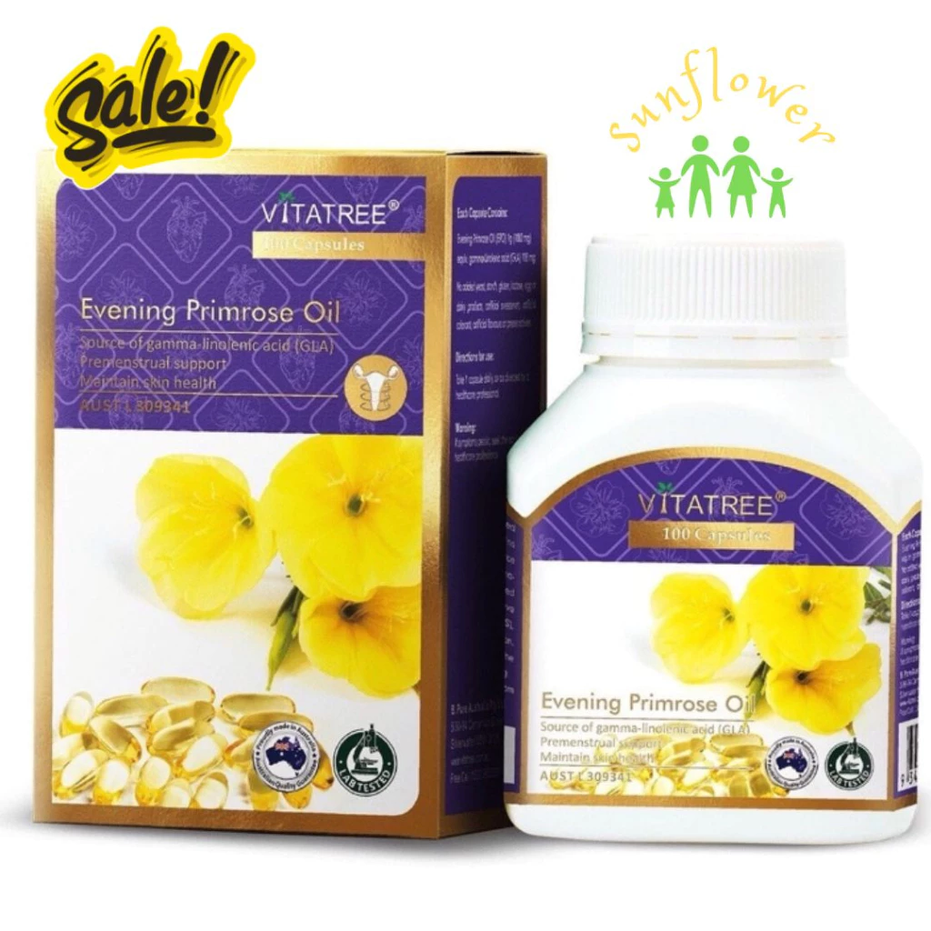 Viên uống Evening Primrose Oil Vitatree hỗ trợ giảm triệu chứng của tiền kinh nguyệt 9 anhthao2 1