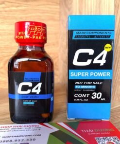 chai hit kich thich popper c4 new super power 30ml chinh hang my usa 1