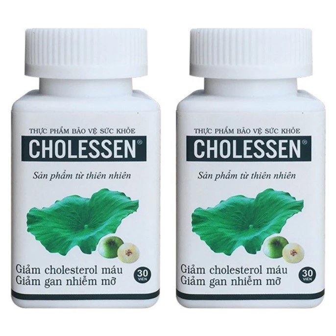 Hàng Chính hãng- Cholessen- Hạ mỡ máu, giảm gan nhiễm mỡ, men gan cao 8 colagesen1