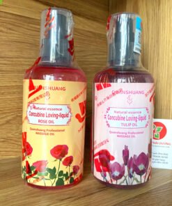 Dầu Massage Body Hương Hoa Hồng Tự Nhiên Cao Cấp Chai 300ml